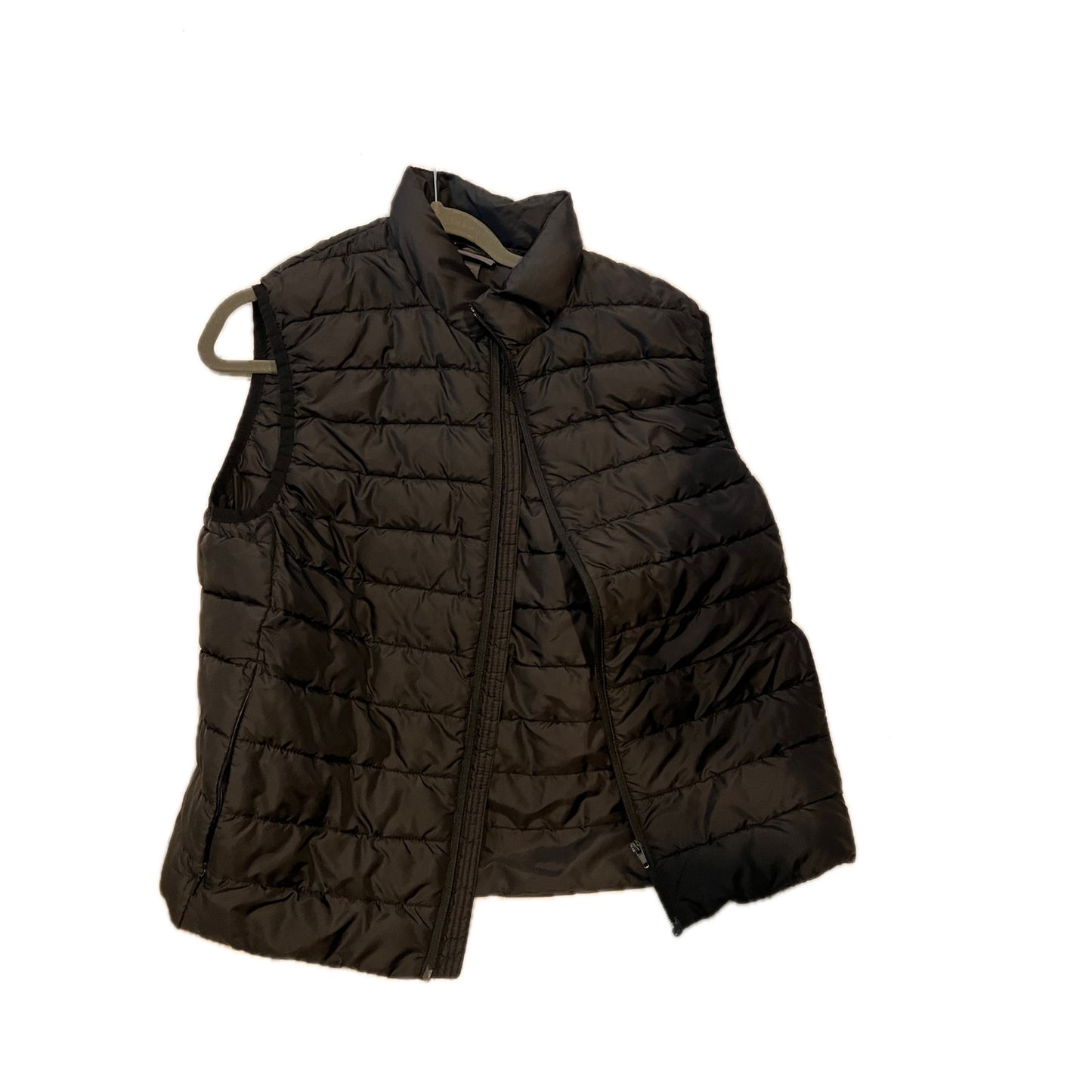 Chaleco H&M Puffer negro, talla M para hombre