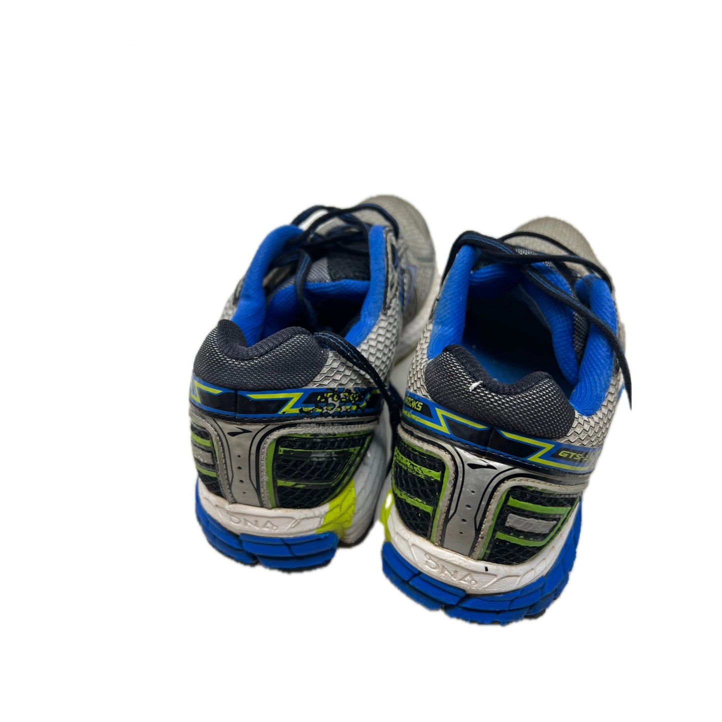 Brooks Adrenaline GTS 15 Blue/Gray/Silver Shoes Mens 11.5