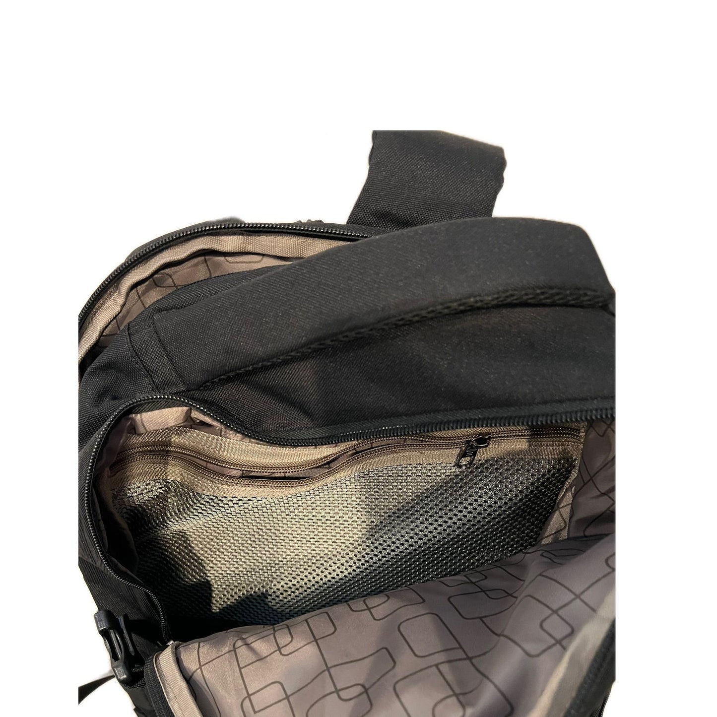 Black Tactical Like Black Computer Padded Backpack