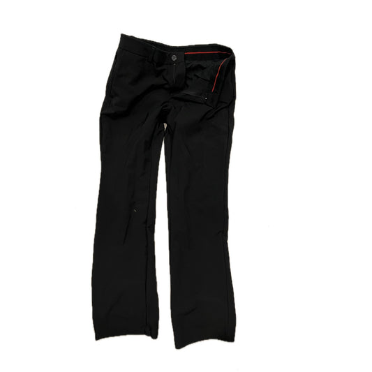 Van Heusen Flex Slim Black Casual Dress Pants 29x30