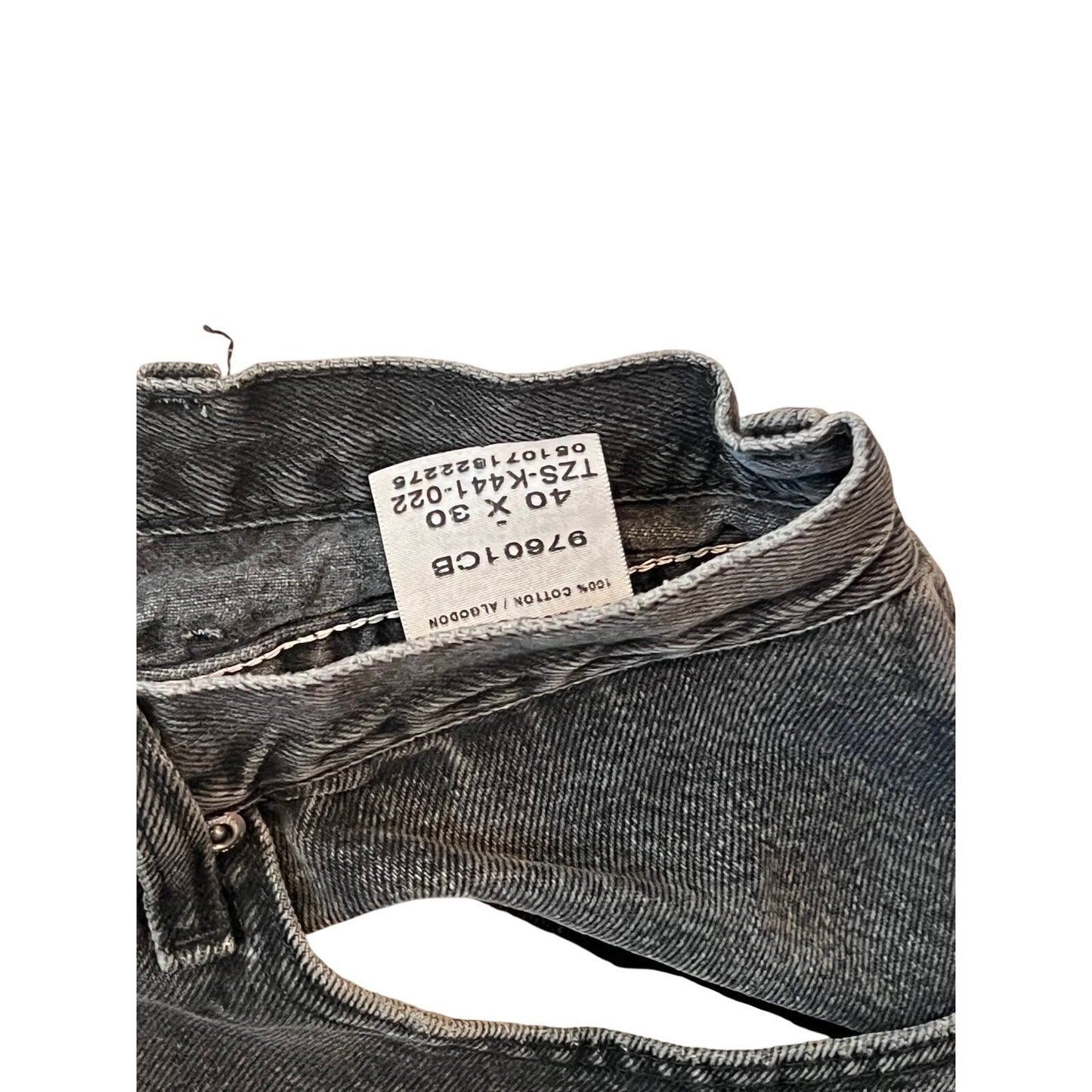 Wrangler Classic Straight Jean Noir Homme 40x30