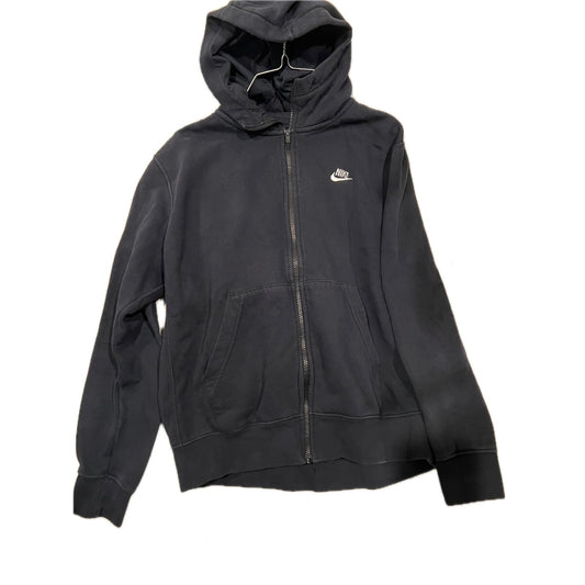 Nike Black Full Zip Hoodie Mens Med