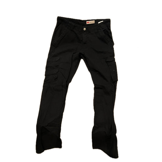 Wrangler Regular Taper Black Pants Mens 32x30