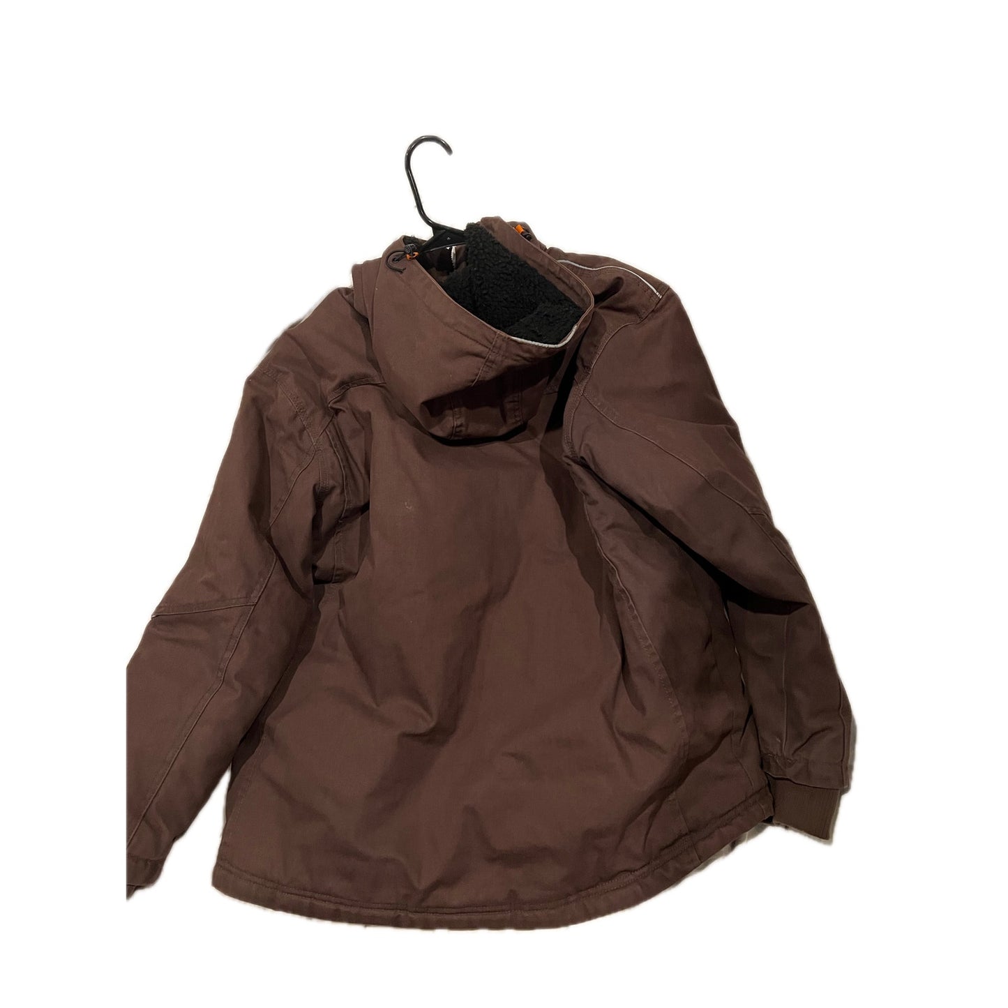 Veste de travail à capuche en denim épais Bass Creek pour homme, taille large