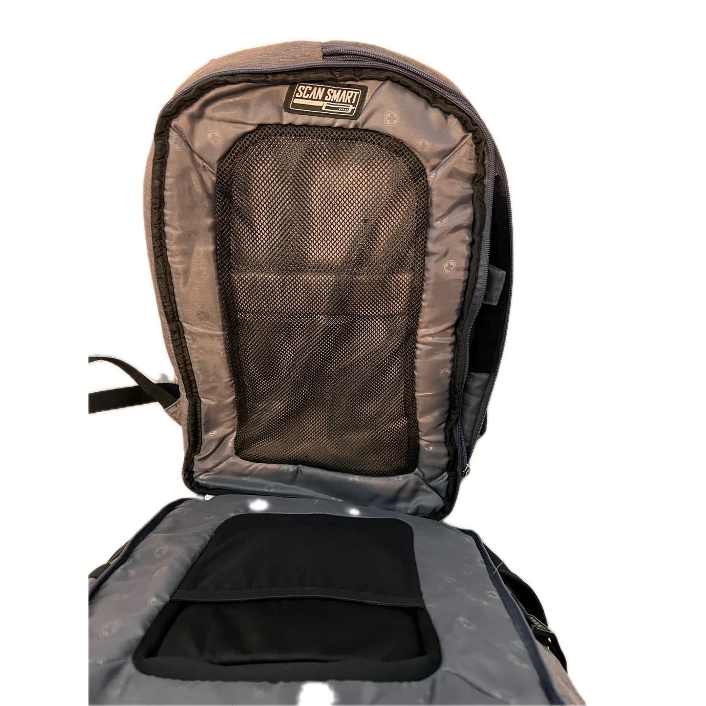 Sac à dos pour ordinateur portable Swiss Gear 5977 ScanSmart Noir Beige
