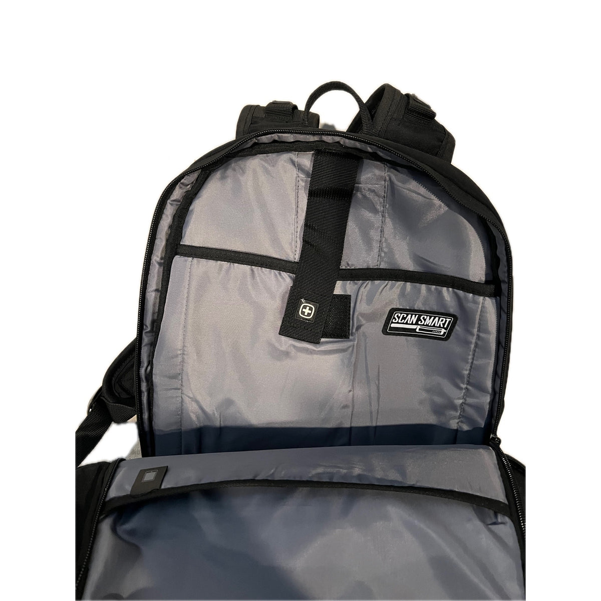 Swiss Gear The Stride ScanSmart Laptop Backpack in Black
