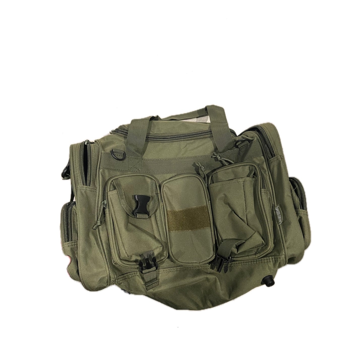 East West Heavy Canvas Green Duffel 18"x12"x12"