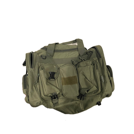 East West Heavy Canvas Green Duffel 18"x12"x12"