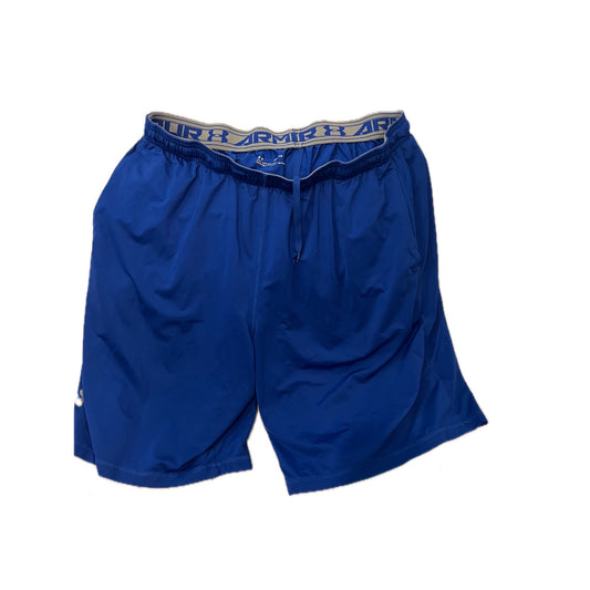 Under Armour Blue Loose Athletic Shorts Mens XXL