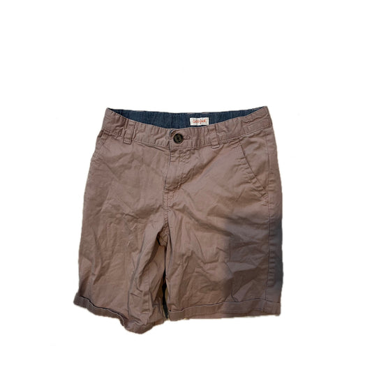 Cat & Jack Beige Chino Shorts Kids L (11/12)