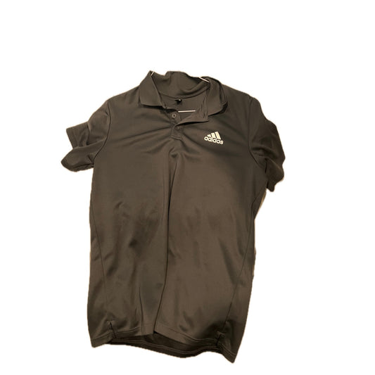 Adidas Gray Climalite Golf Shirt, Men's Medium