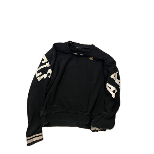 Akoo Black Taking of Oneself Crewneck Sweatshirt Mens XXL