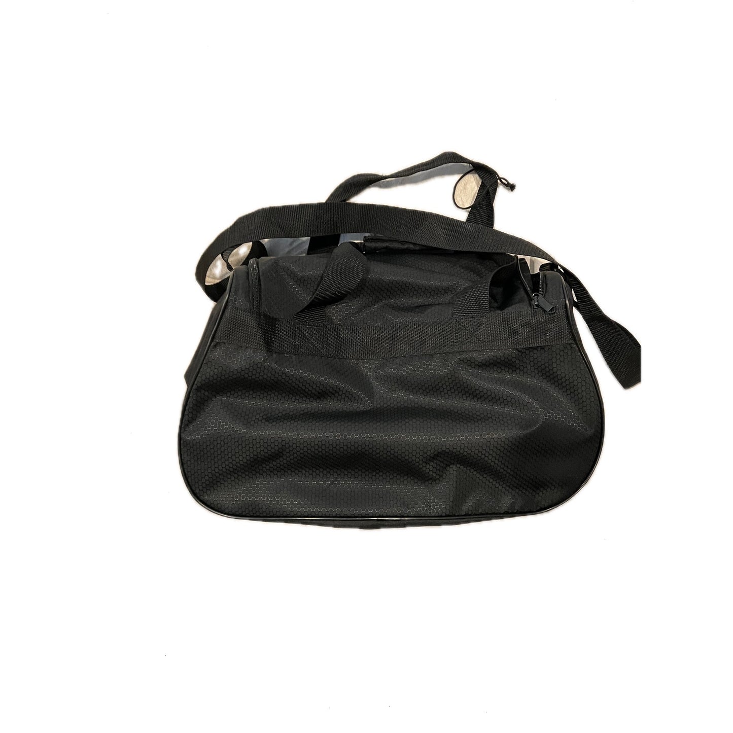 Adidas Defender Small 16"x10"x8" Black White Duffel Gym Bag