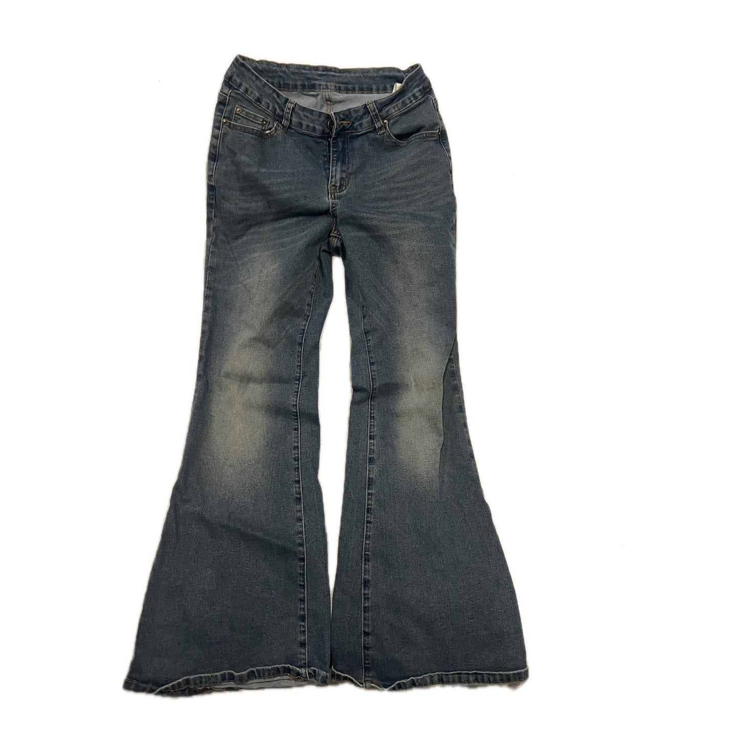 Shein Jeans Acampanados de Tiro Medio de Mujer Talla 8 26x28