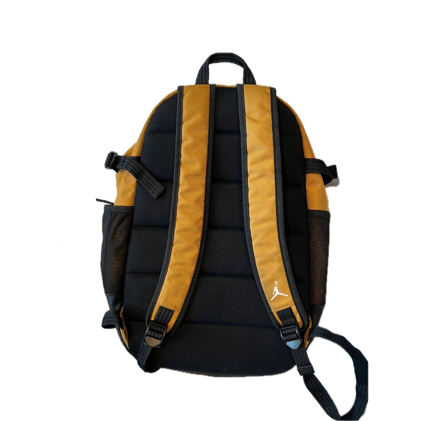 Nike Air Jordan Mustard Canvas w Computer Sleeve Backpack