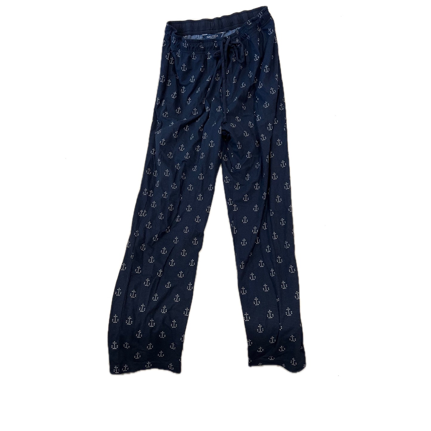 Nautica Navy Blue Anchor Sleep Pants Mens M