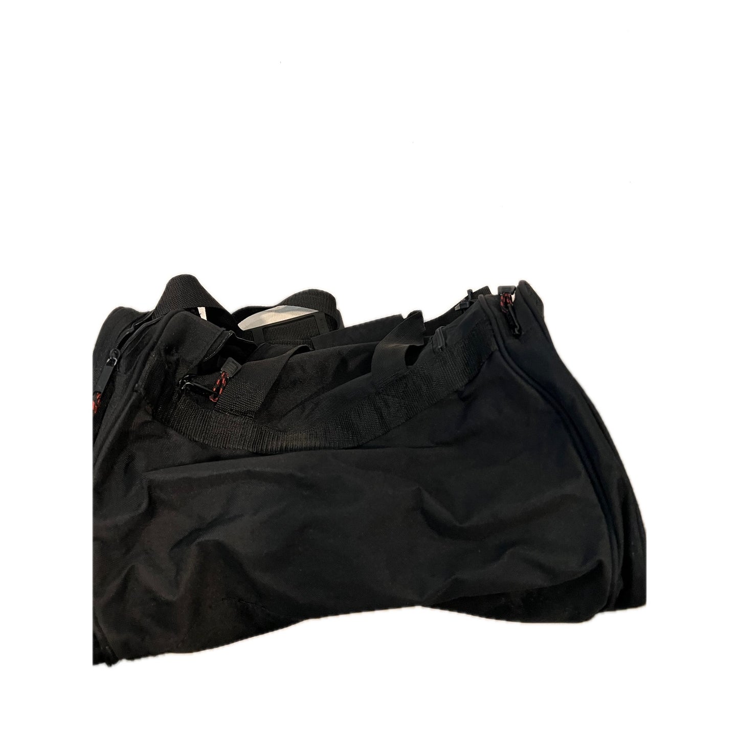 No Label black Gym Duffel Bag 18"x10"x15"