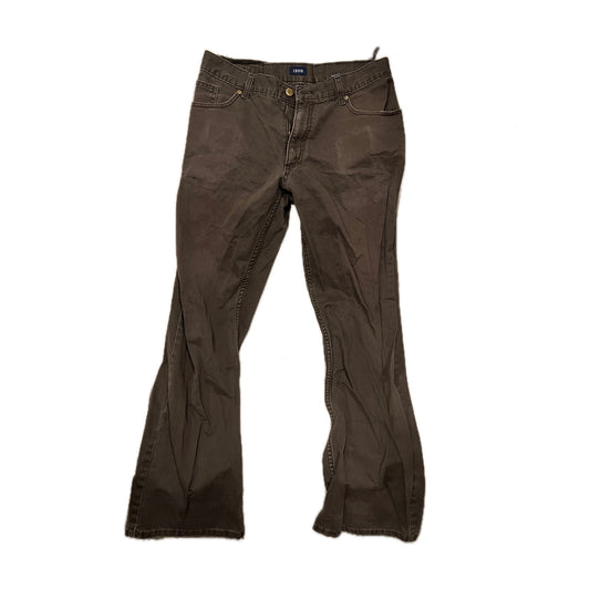 Izod Brown Straight Leg Jeans Mens 33x30