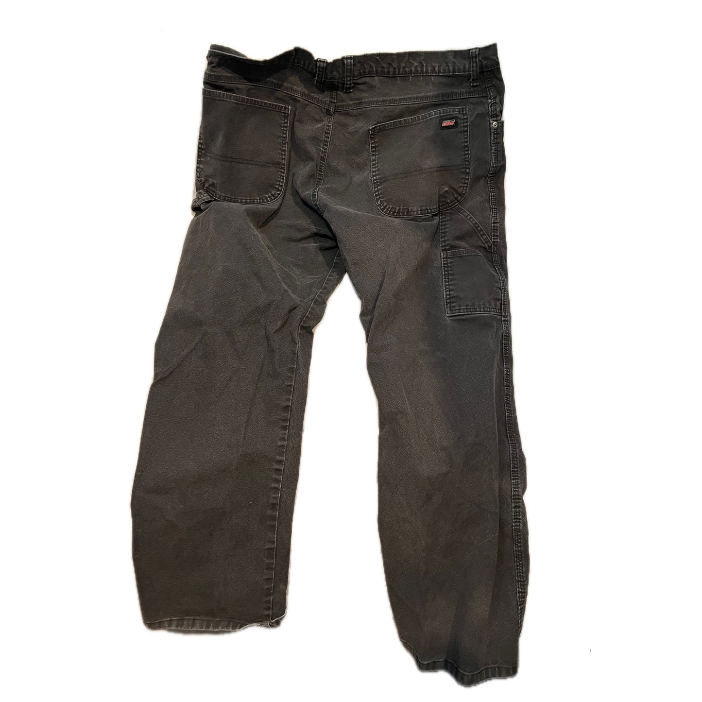 Dickies Black Gray Carpenter Jeans Mens 36x30