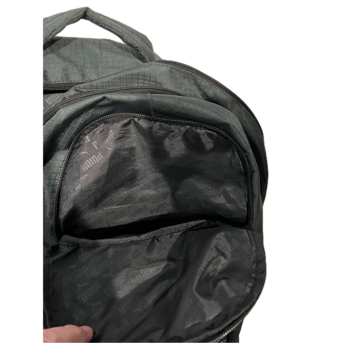 Puma Strategy Ripstop Backpack Green Black 28L