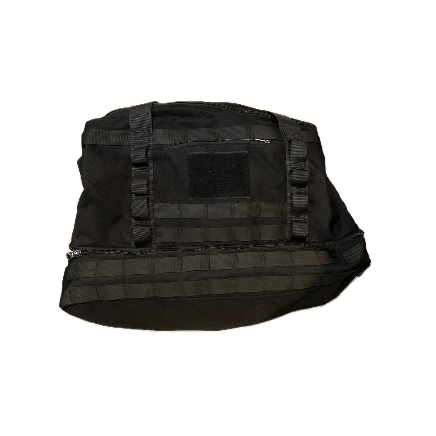 No Label Gear Bag 22"x12"x10" Black Soft Shell