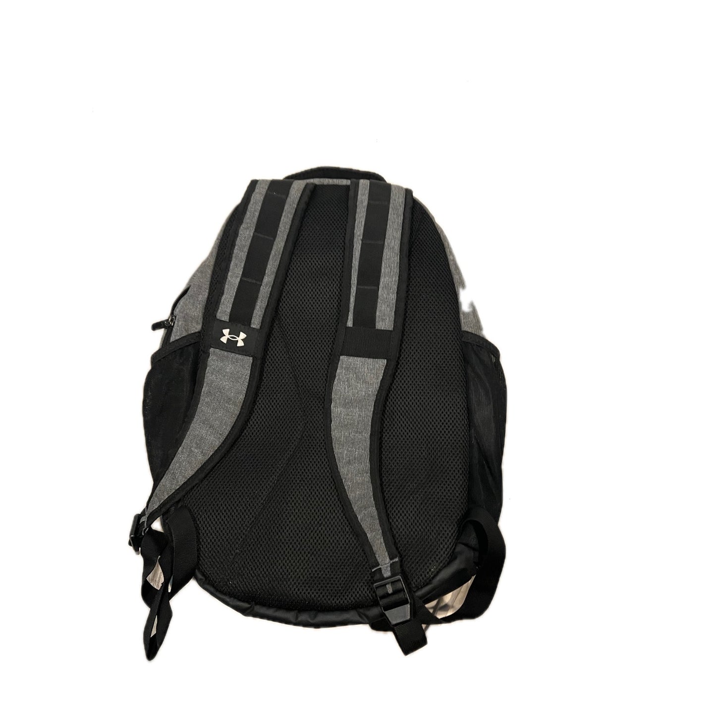 Under Armour Gray Black Hustle 5.0 Backpack