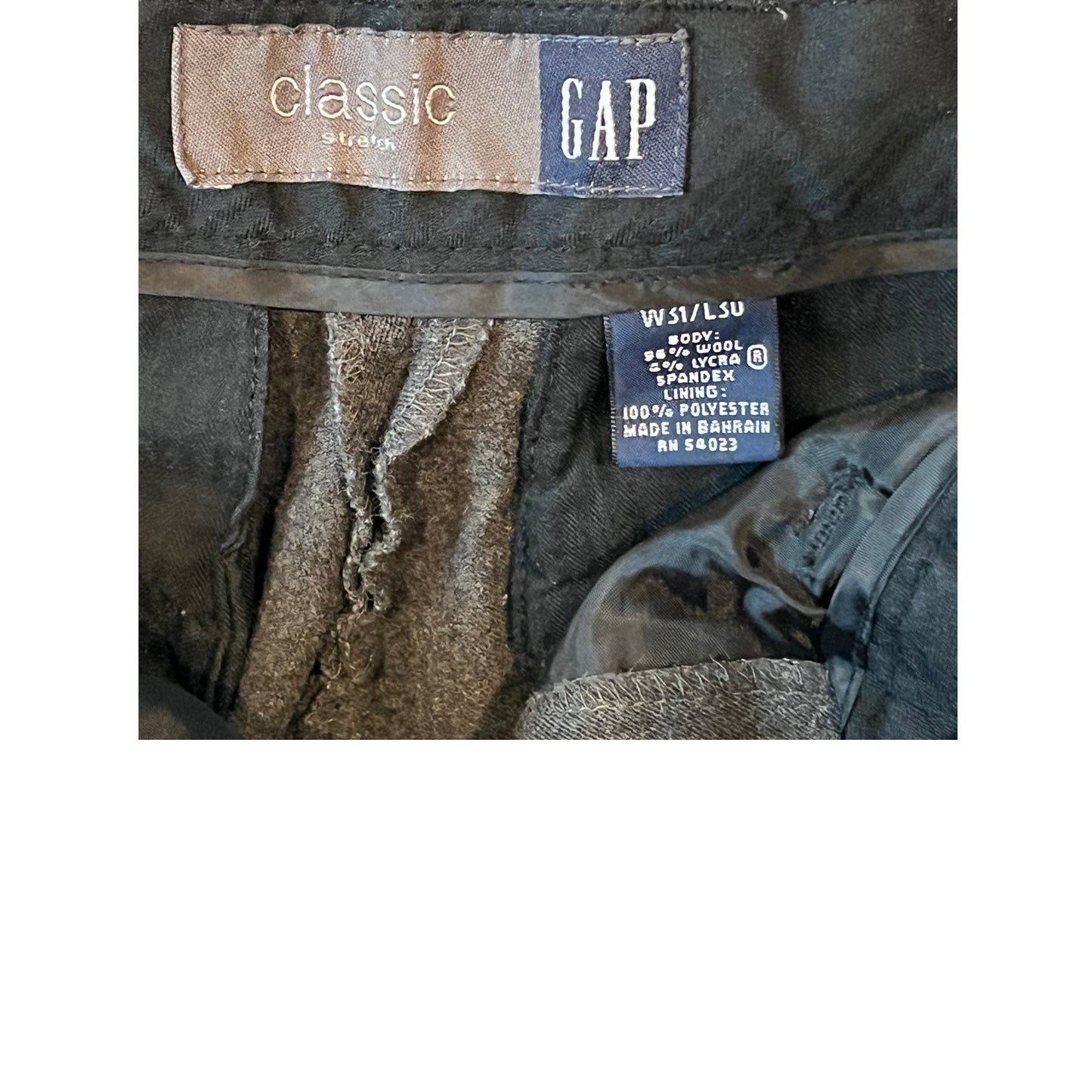 Gap Classic Stretch Casual Pants Mens 31x30