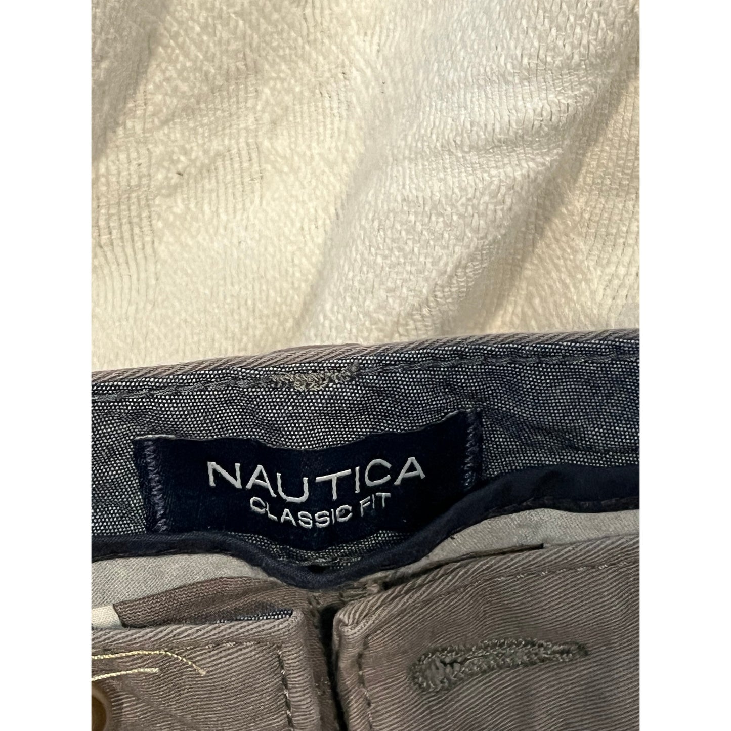 Nautica Flex Wrinkle Resistant Chino Pants Mens 33x30