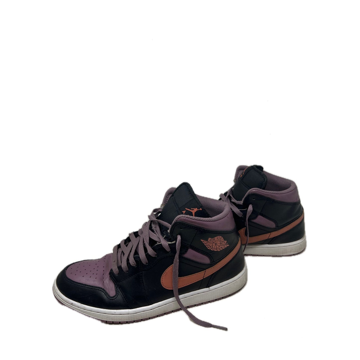 Nike Jordan 1 Mid SE Black Sky J Mauve Sneakers Mens 11