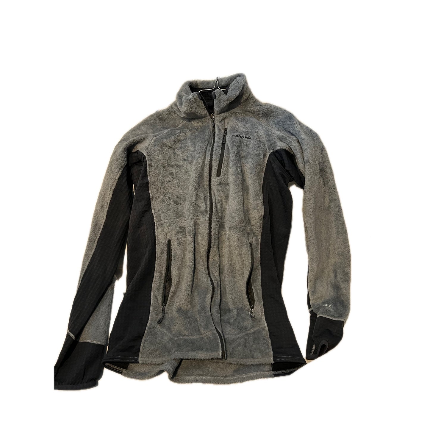 Patagonia Better Sweater Fleece Jacket para hombre, talla grande, gris y negro
