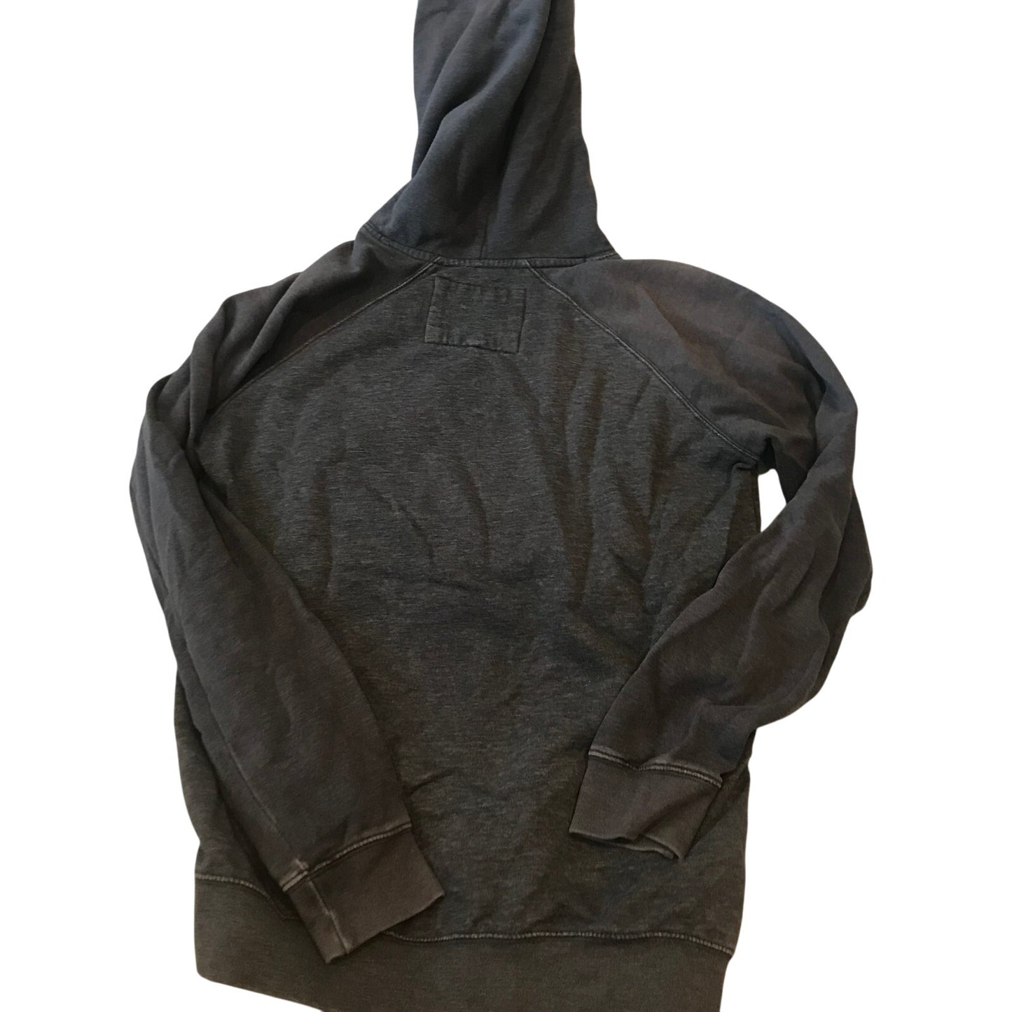 QuickSilver Grey Pull Over Hoodie Mens S