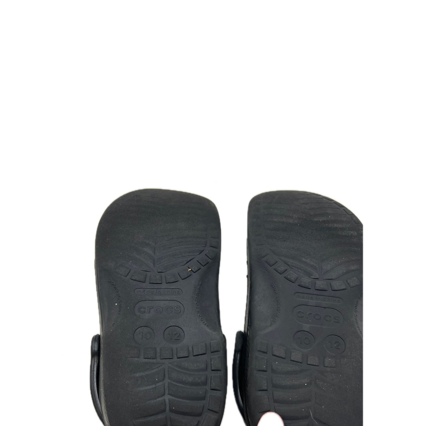 Crocs Charcoal Gray Clogs Mens 10 Womans 12