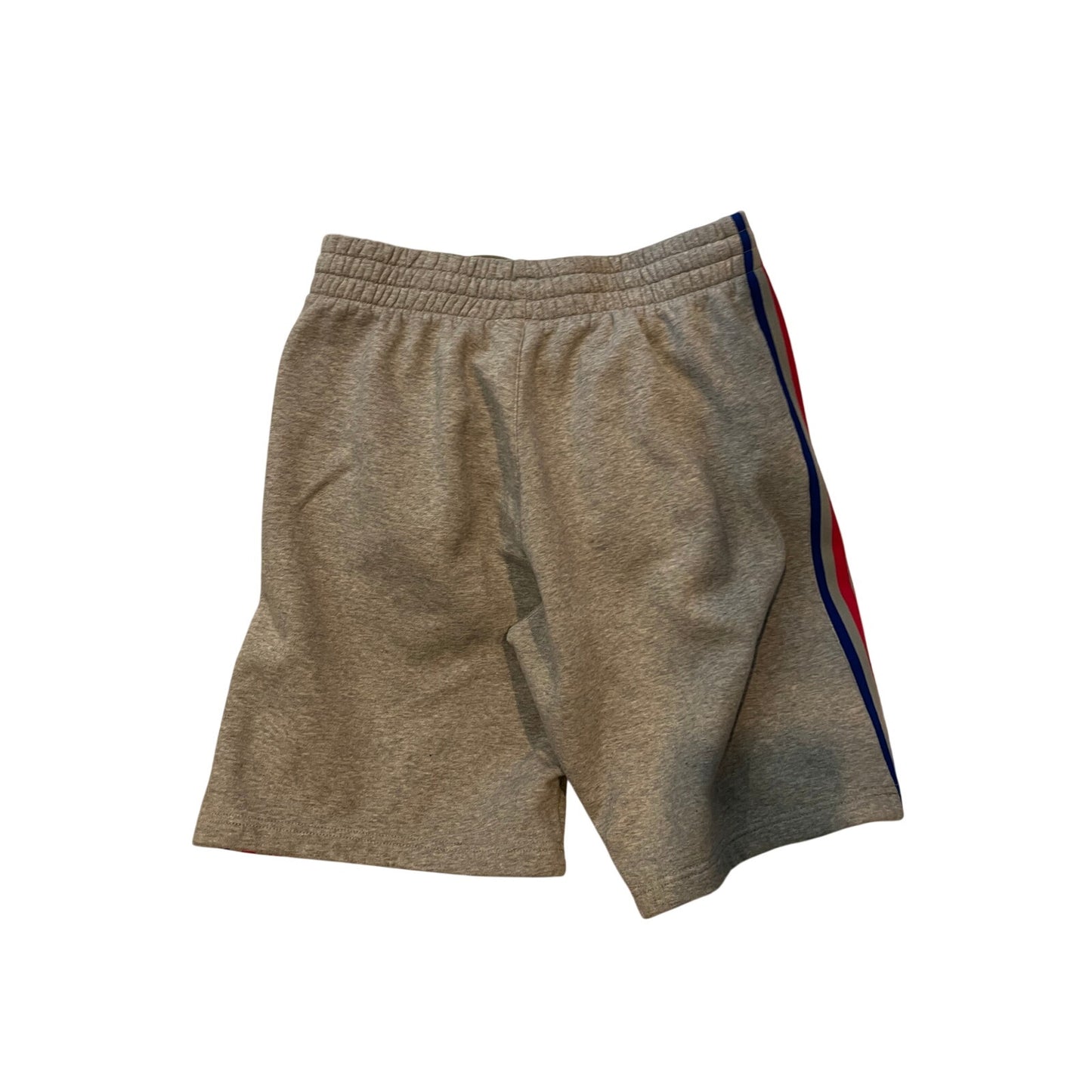Shorts de jogging Adidas gris avec rouge, 6", homme, taille M