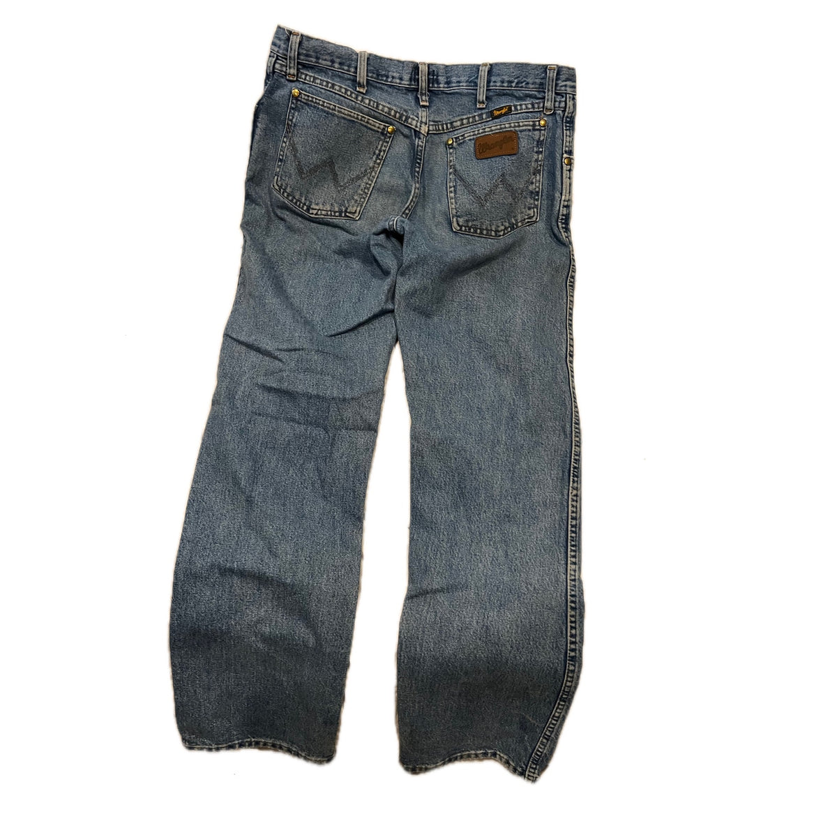 Wrangler 47MWZSW Regular Fit Blue Jeans Mens 34x34