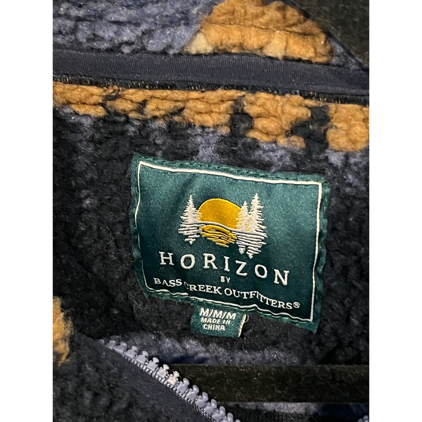 Horizon Bass Creek Outfitters Qtr Zip Fleece/Sweater Mens M