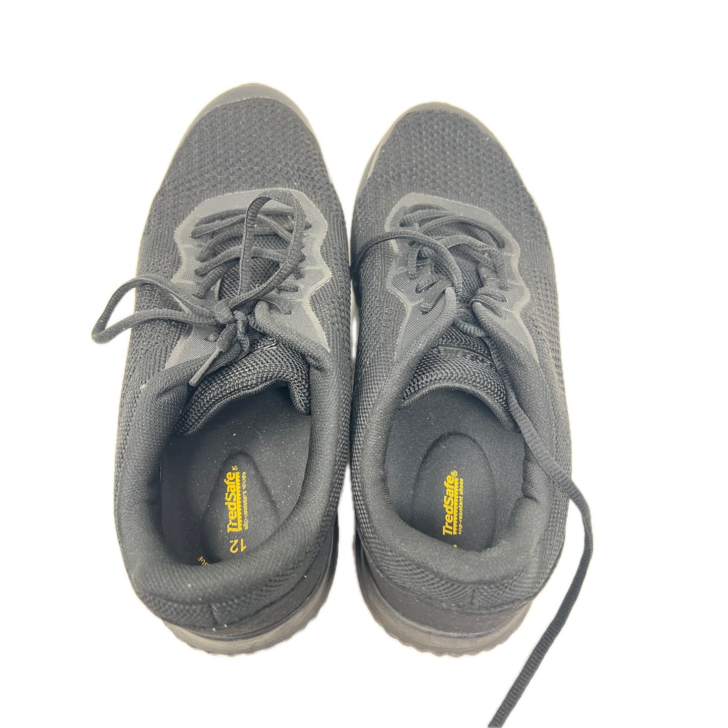 Tredsafe Chad Black Mesh Sneakers Slip Oil Resistant Mens 11