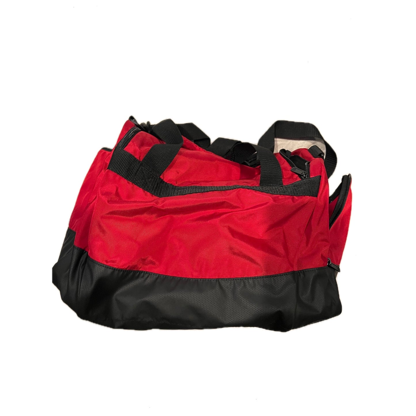 Adidas Defender IV Small 15"x11"x11" Red Black Duffel Bag