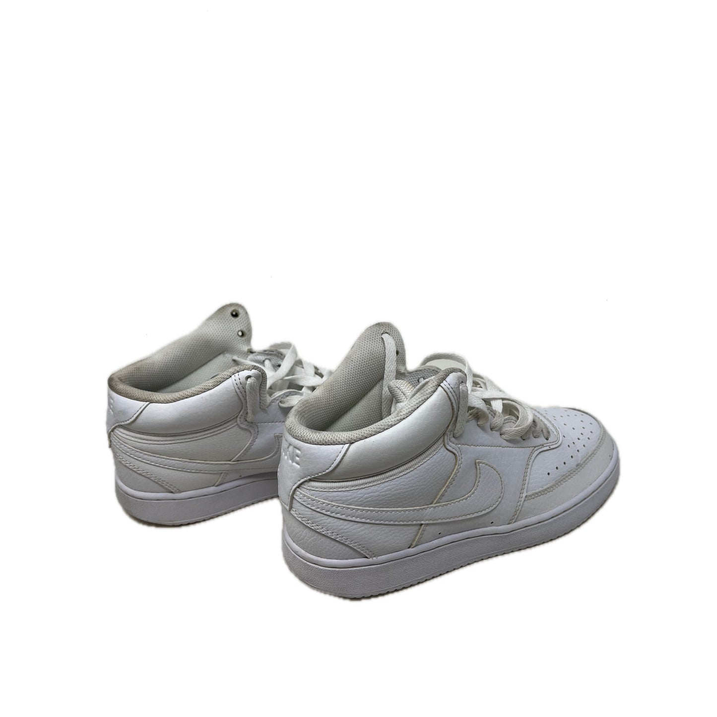Nike Court Vision Mid Triple White Talla 8.5 para mujer