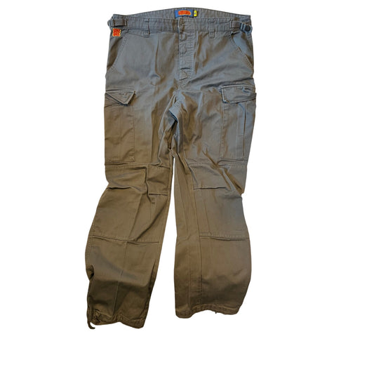 Empyre Straight Leg Gray Cargo Jeans Mens 32x28