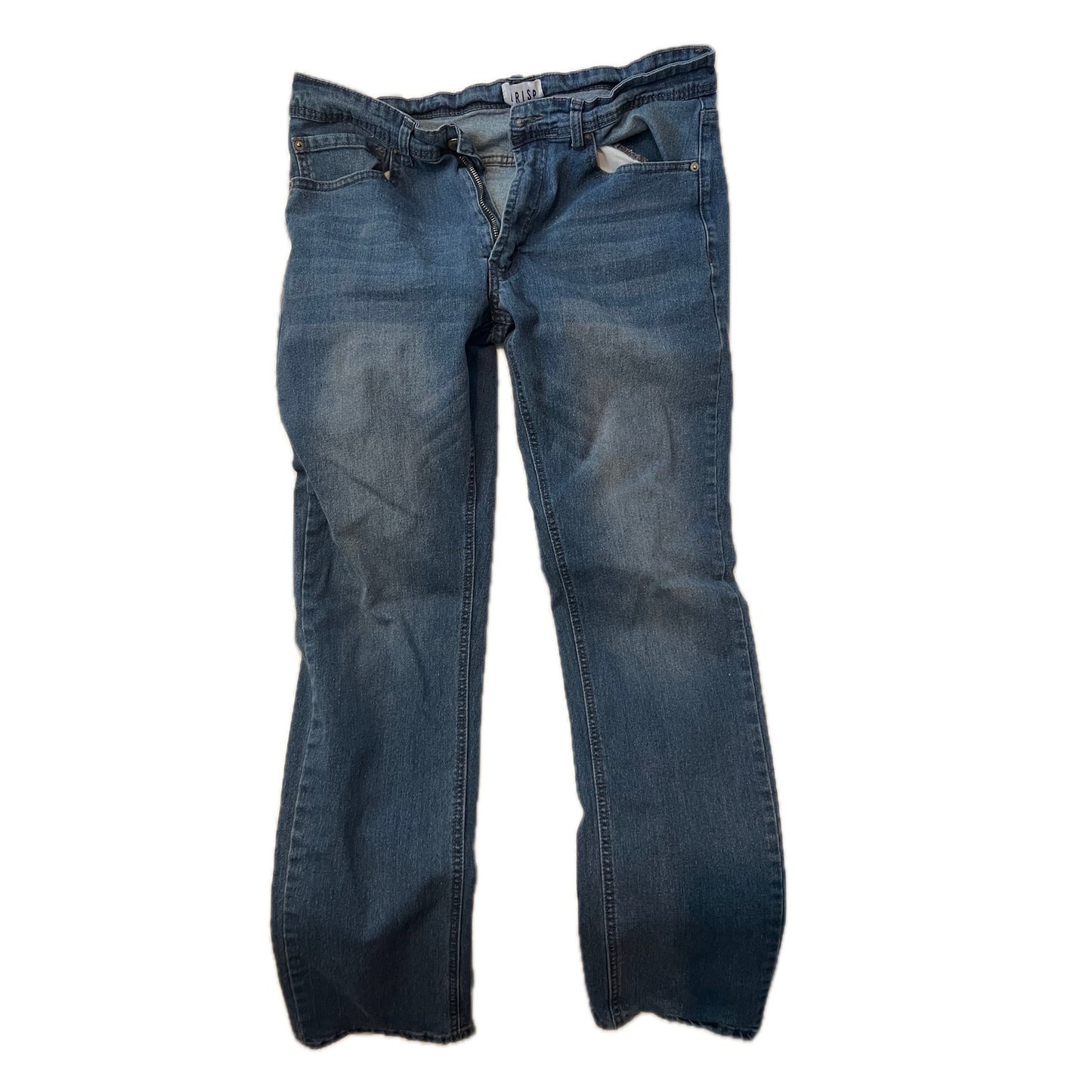 Vaqueros Streetwear Rectos Crujientes para Hombre 32x34