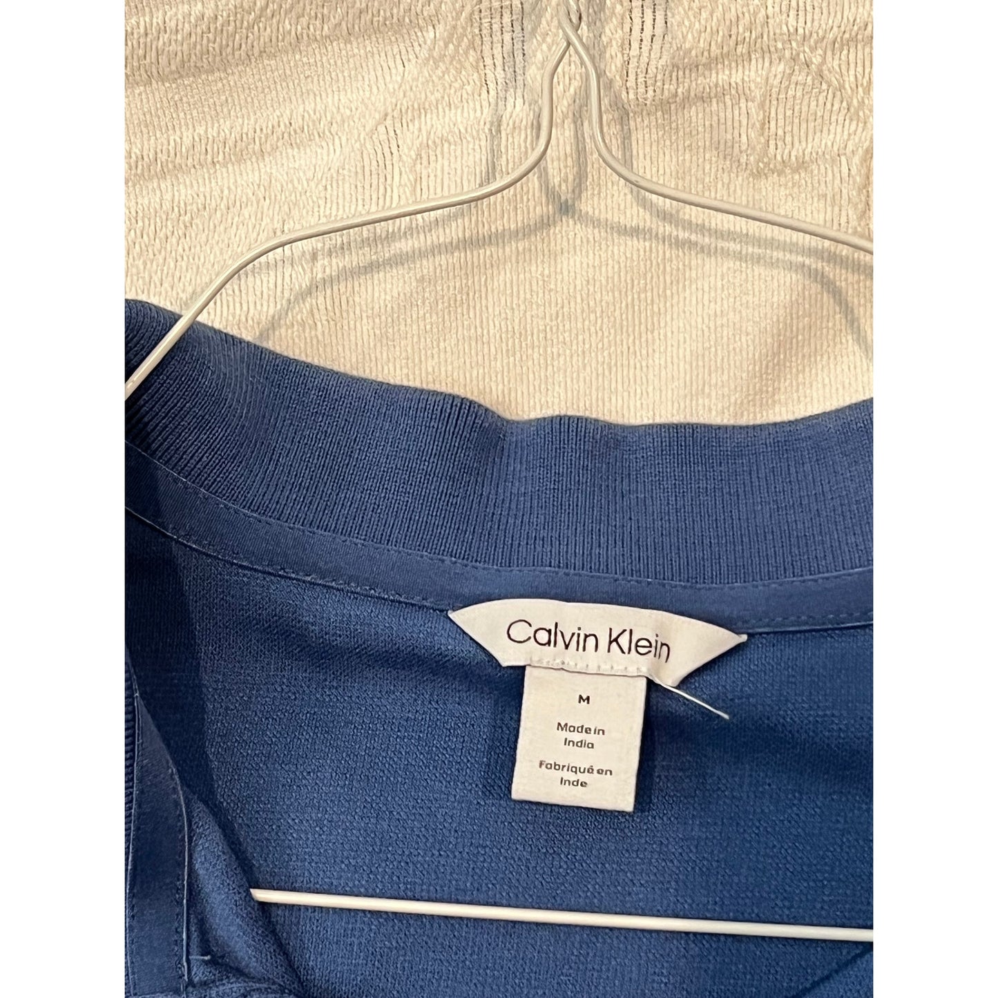 Calvin Klein Blue Polo/Golf Shirt Mens M