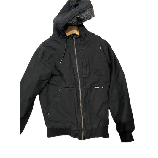 Lee Workwear Hooded Insulated Denim Jacket Mens S