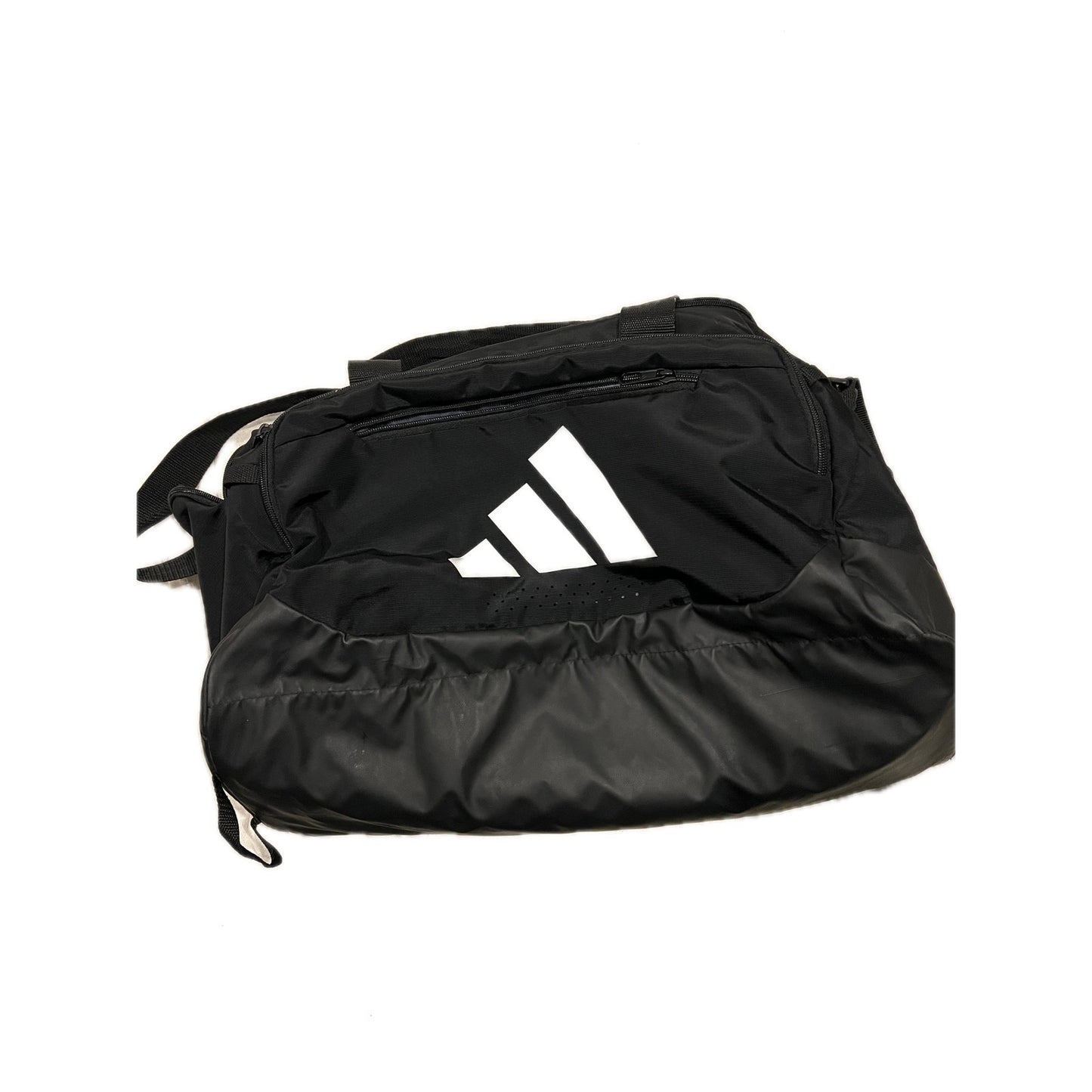 Bolsa de Lona Adidas Defender Mediana 51x30x25 cm Negro Blanco