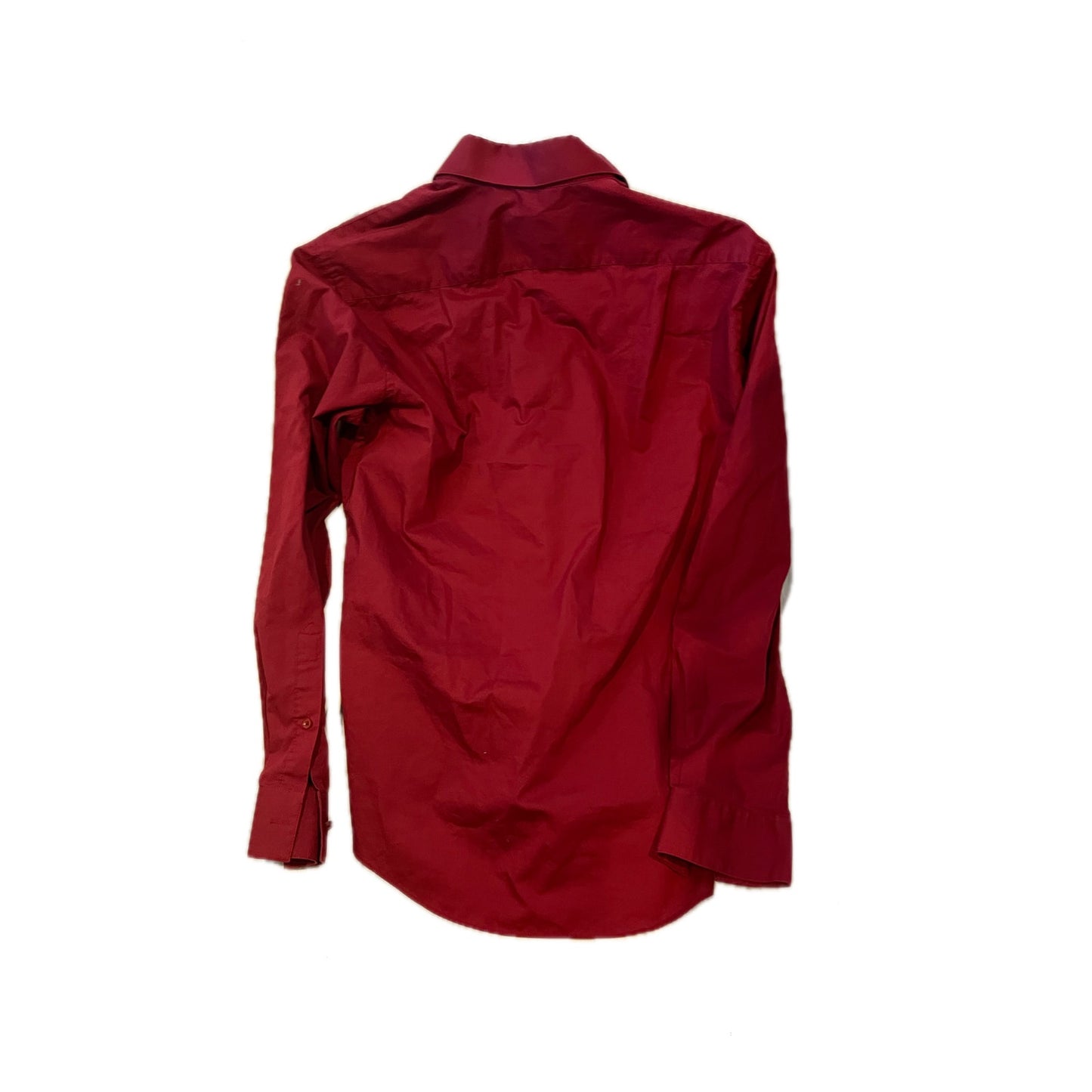 Chemise habillée rouge homme Pierre Cardin coupe slim taille M
