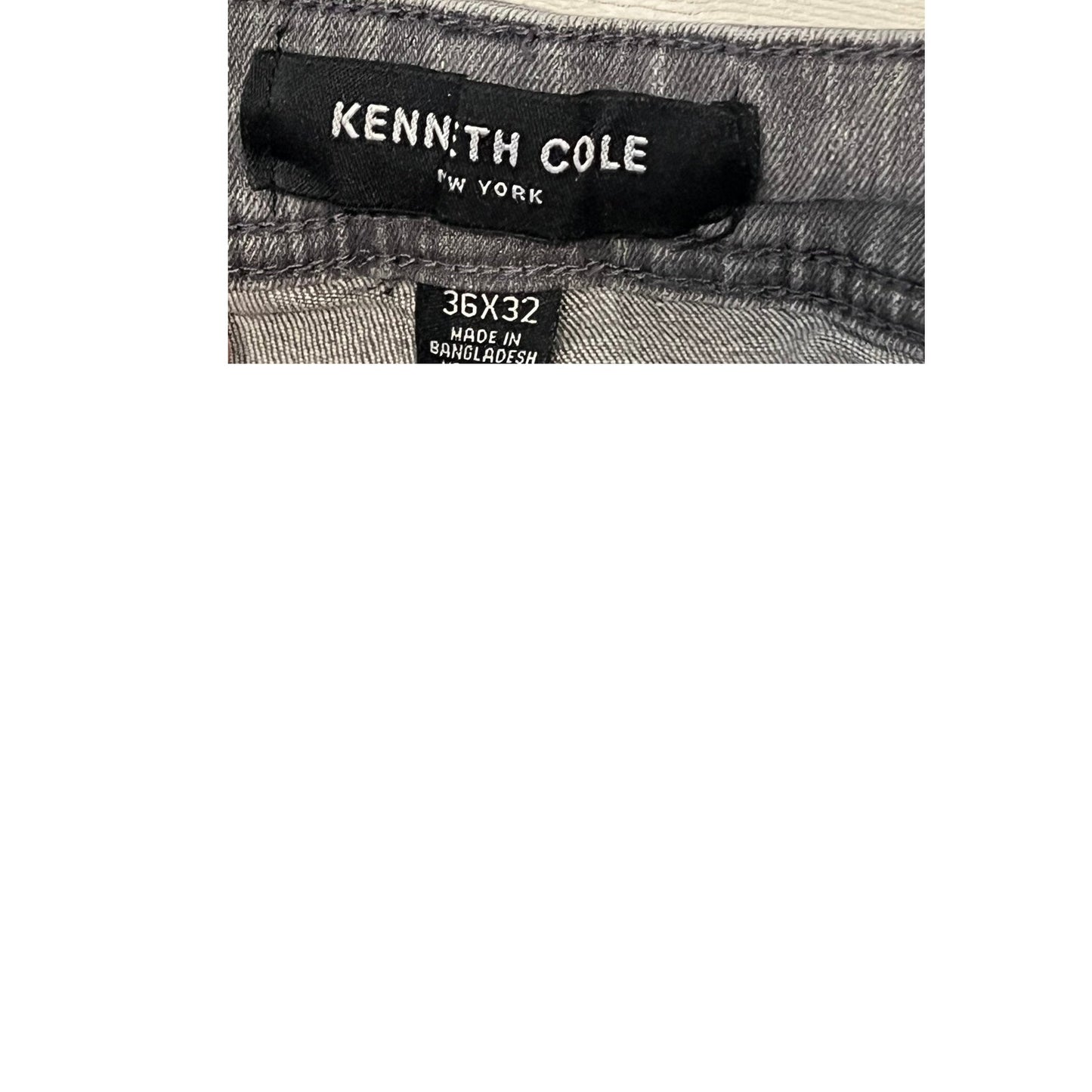 Kenneth Cole New York Slim Fit Jeans Mens 36x32