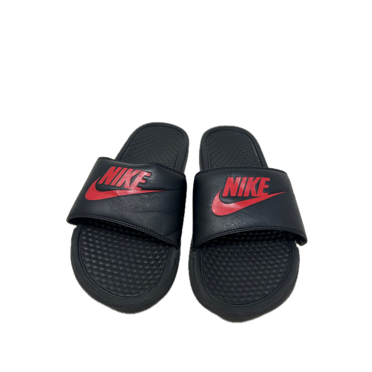 Nike Benassi JDI Slide Mens 8 Red/Black