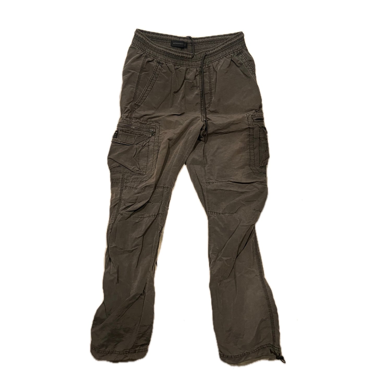Aeropostale Active Utility Cargo Pant Charcoal Gray Mens M