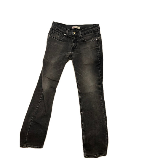Levi's Signature Black Slim Jeans 28x28