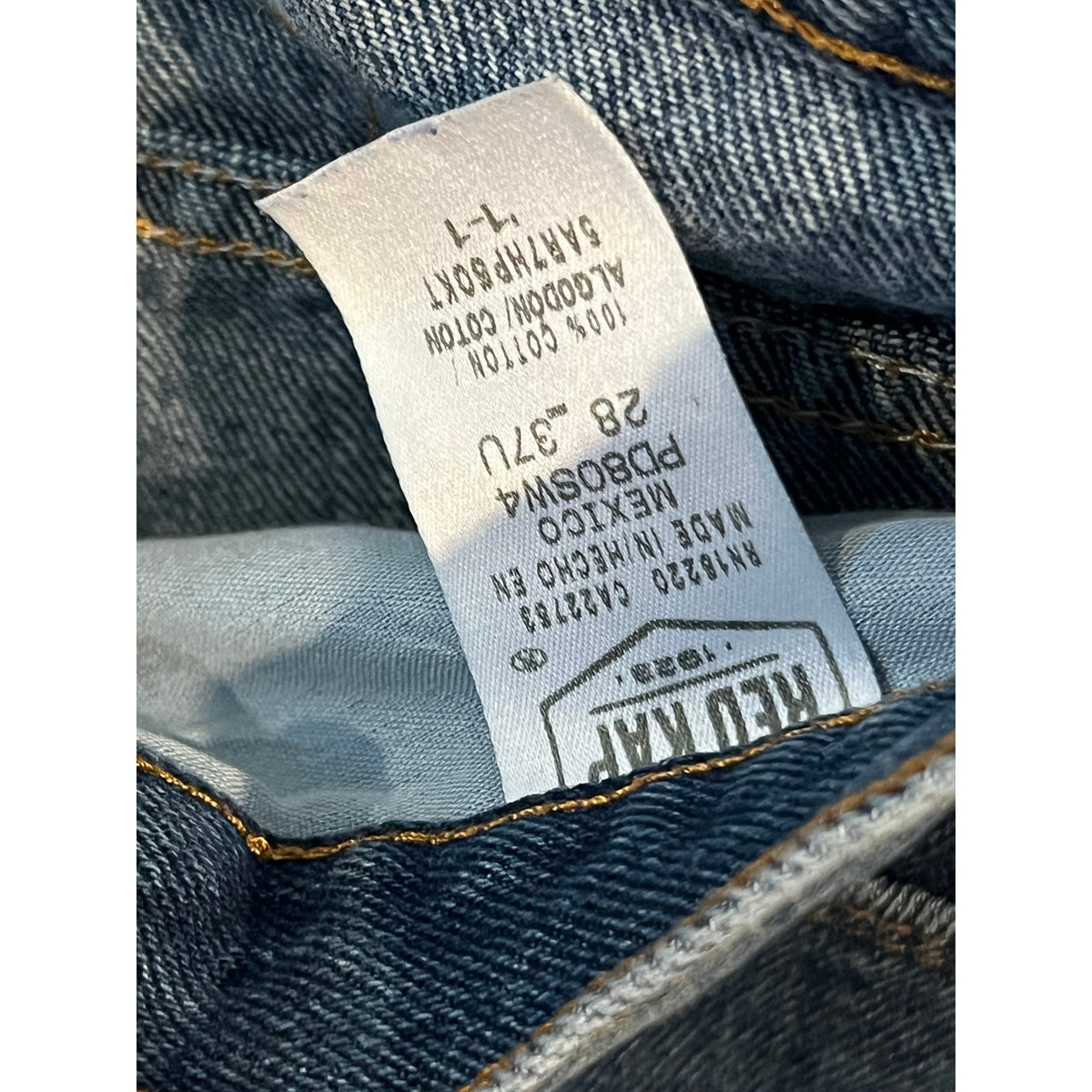 Red Kap Blue Carpenter Jeans Men's 28x28