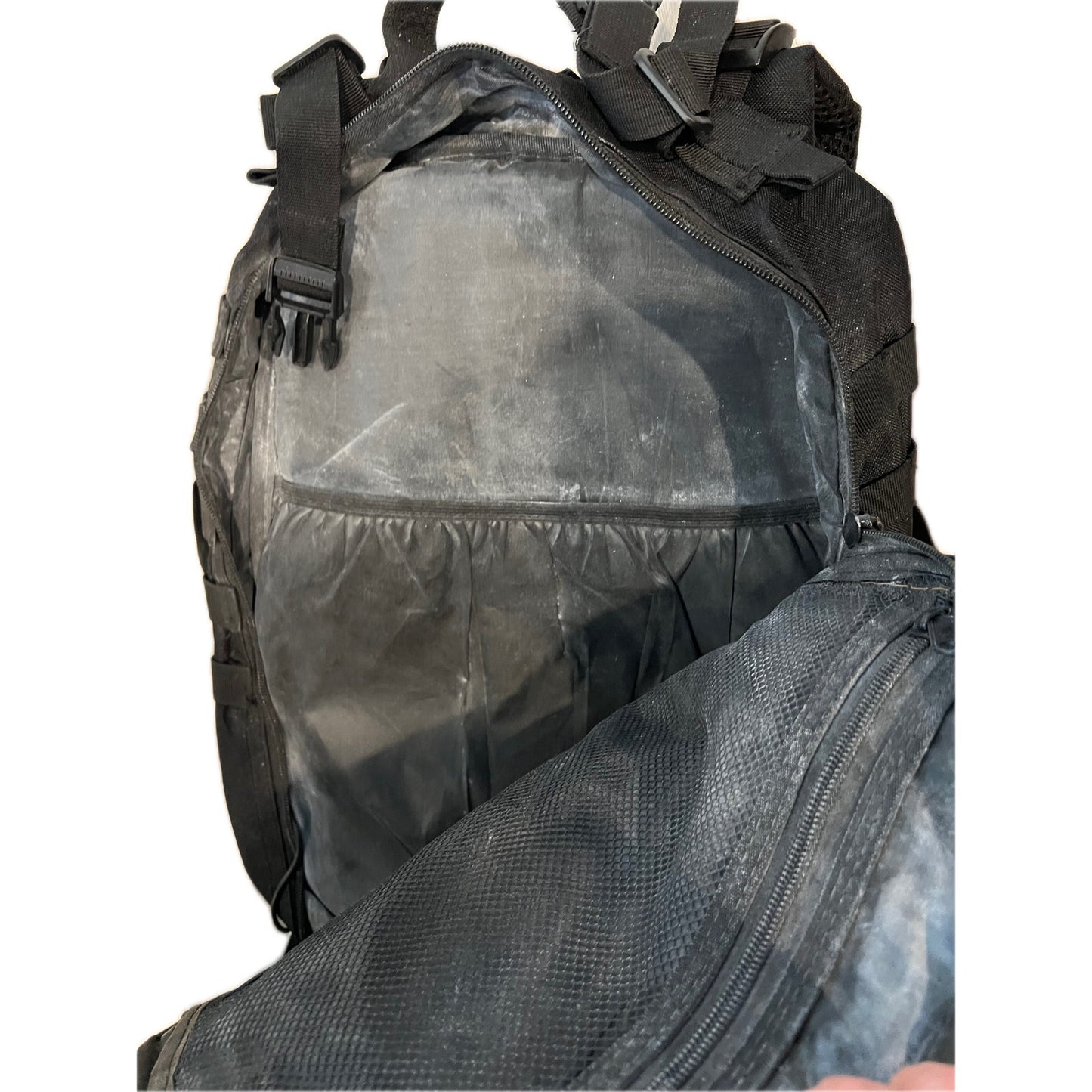 Generic Black Canvas Tactical Backpack